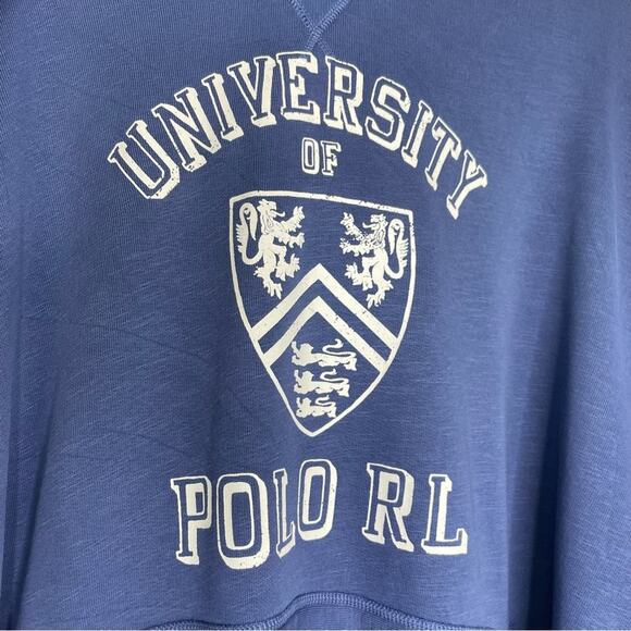 Polo Ralph Lauren "University of Polo RL" hoodie pullover sweatshirt size 1XB - Picture 3 of 12
